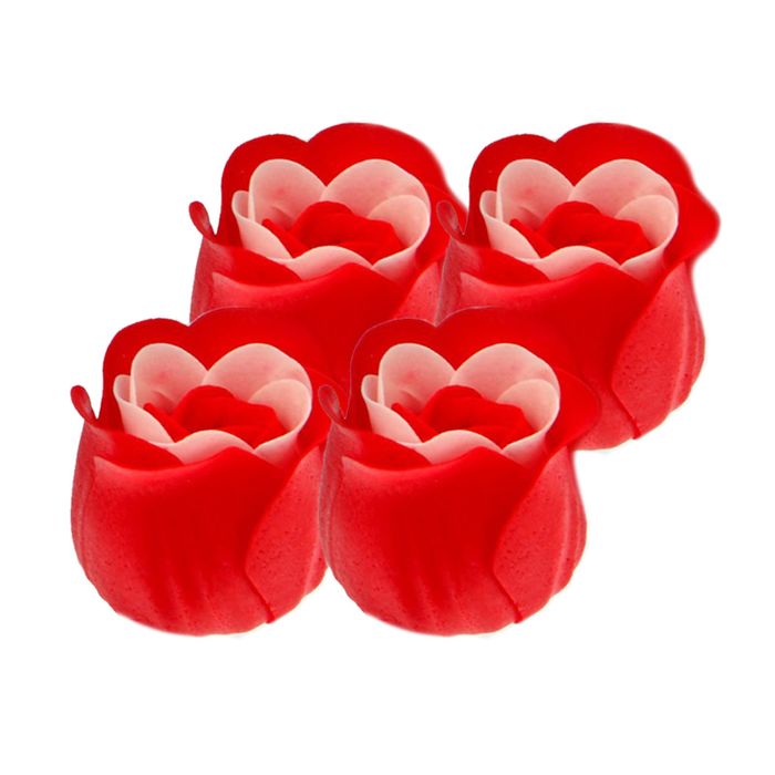 Набор мыльных лепестков "С любовью и нежностью", 4 шт.