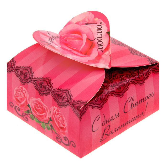 Набор мыльных лепестков "Я тебя люблю!", 4 шт.