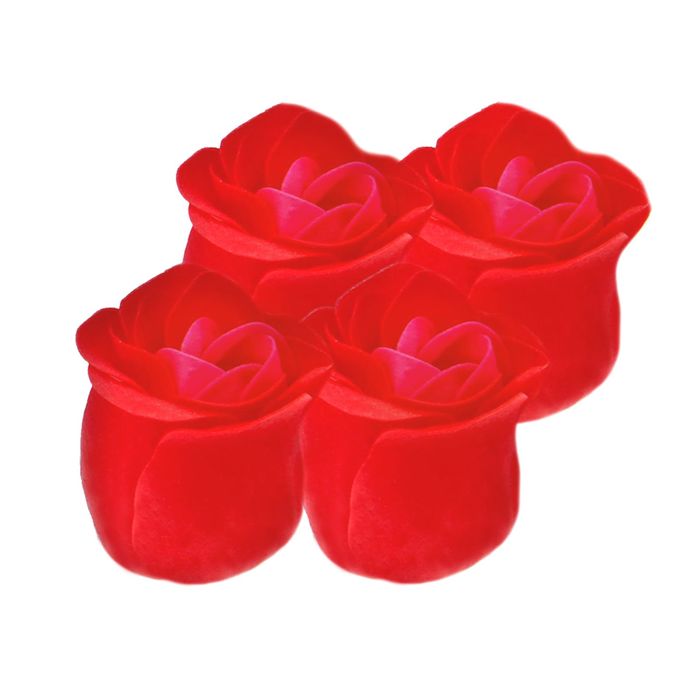 Набор мыльных лепестков "С любовью!", 4 шт.