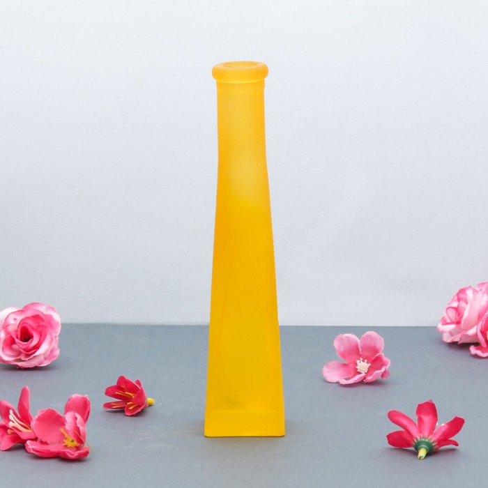 Ваза "Стрелки" радуга, матовая, микс