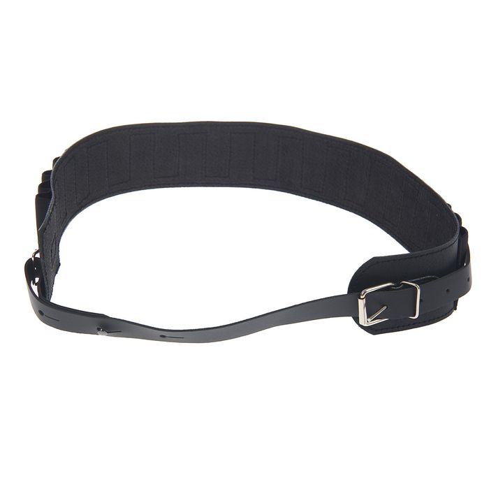 Патронташ кожаный открытый, 12-16к