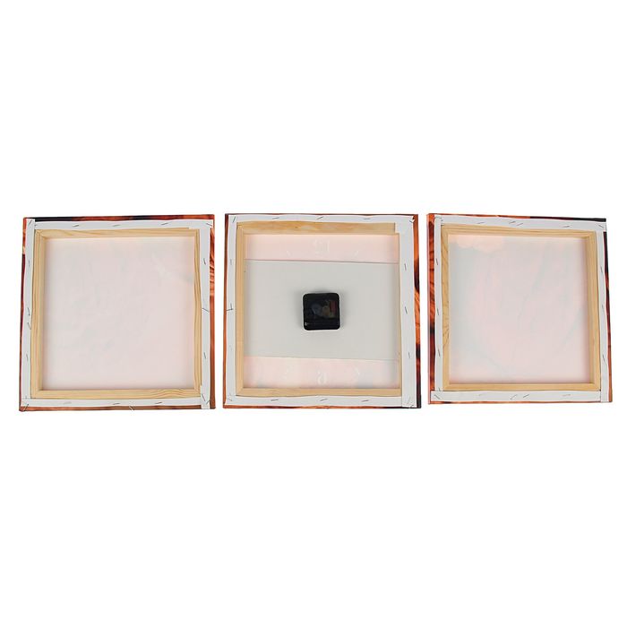 Часы-картина модульные «Грецкие орехи», 30 × 90 см