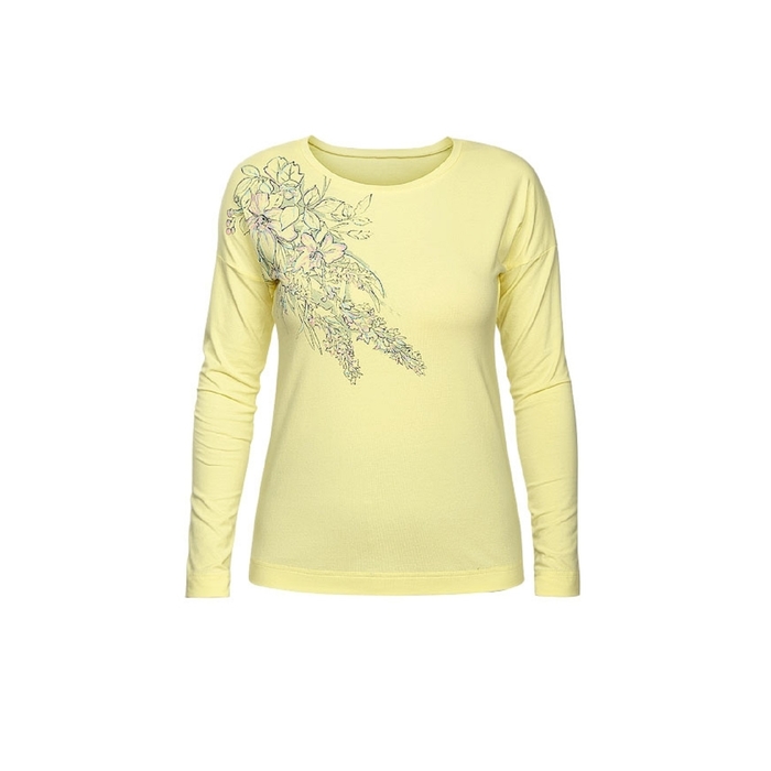 Джемпер женский, размер S, цвет лимонный