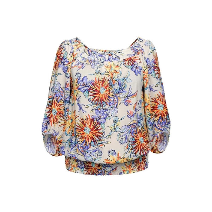 Блузка женская, размер M, цвет бежевый