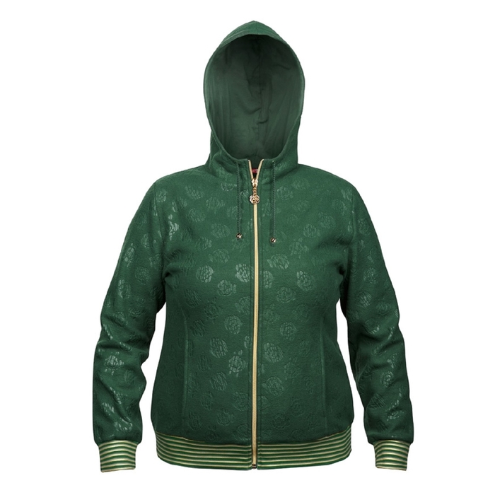 Комплект женский, размер L, цвет зелёный