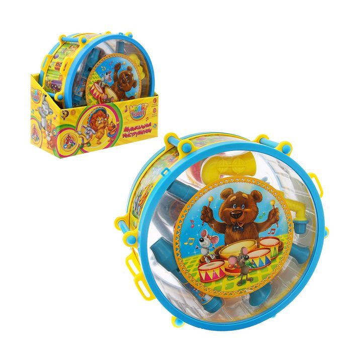 Набор музыкальных инструментов "Мульт Бэнд-1", 11 предметов