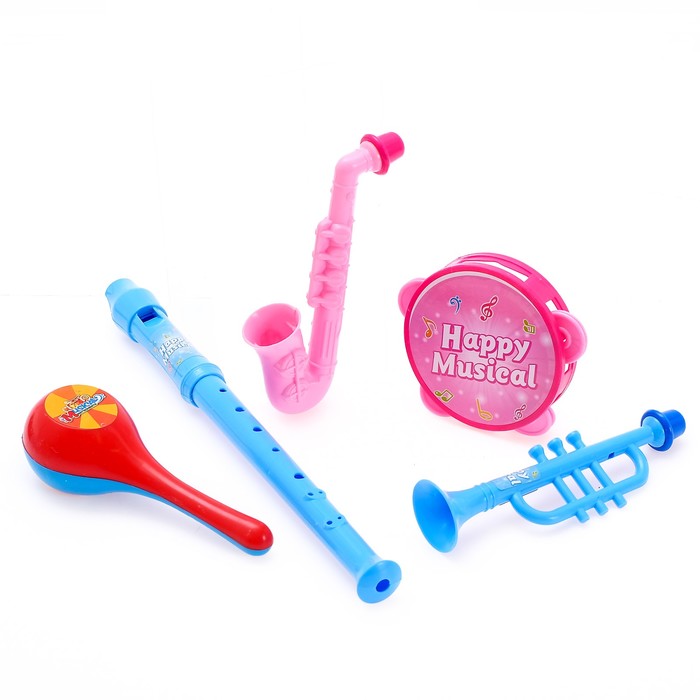 Набор музыкальных инструментов "Мульт Бэнд-2", 6 предметов