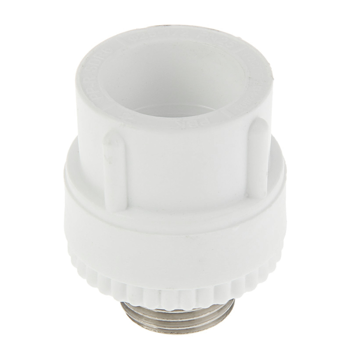 Муфта комбинированная "РВК", полипропиленовая, 25 мм х 1/2", наружная резьба