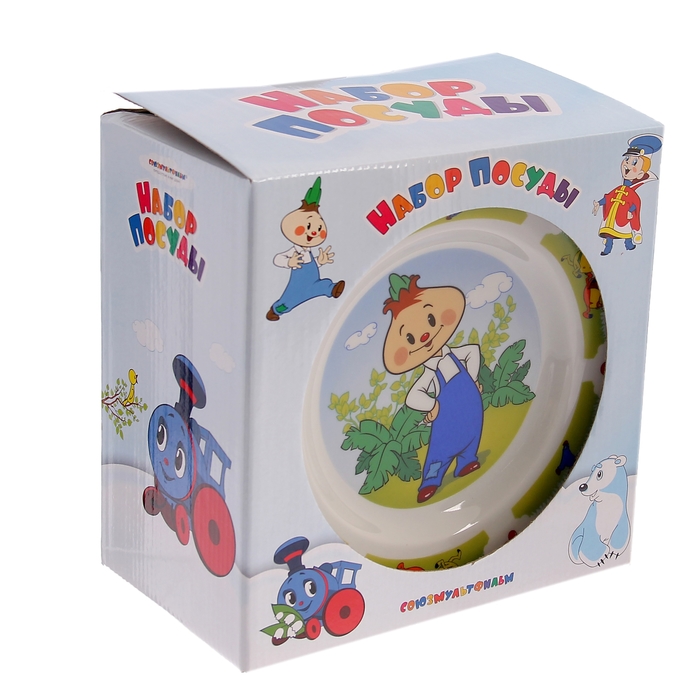 Набор посуды детский 20х13х20 см "Чиполлино"