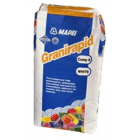 

Клей для плитки Granirapid, comp A, белый, 22,5 кг