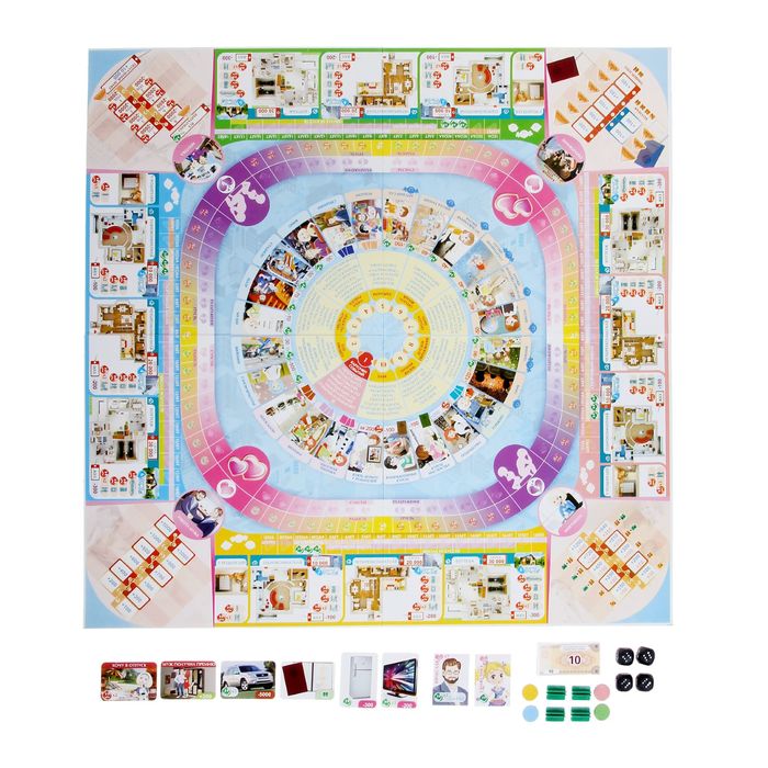 Игра настольная "Счастливая семья"