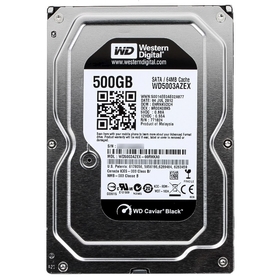 

Жесткий диск WD Caviar Black 500Gb (WD5003AZEX) SATA-III