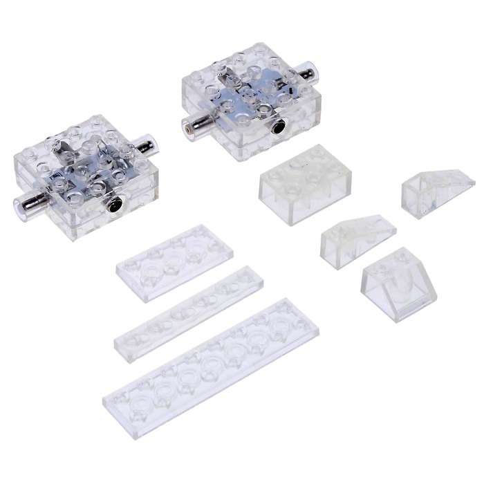 Конструктор "Военная машина с деталями", 8 в 1, 27 деталей