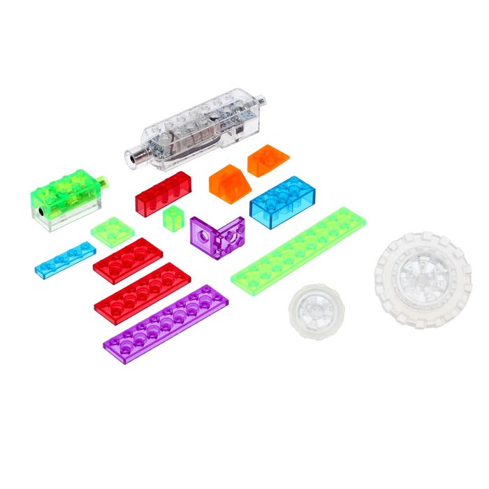 Конструктор "Трактор 6 в 1", 65 деталей