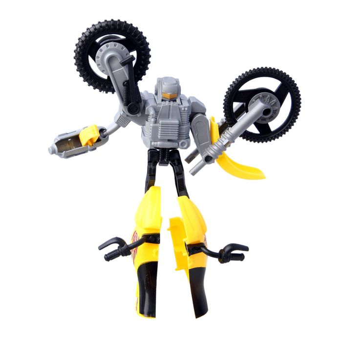 Робот-трансформер «Мотобот», цвета МИКС