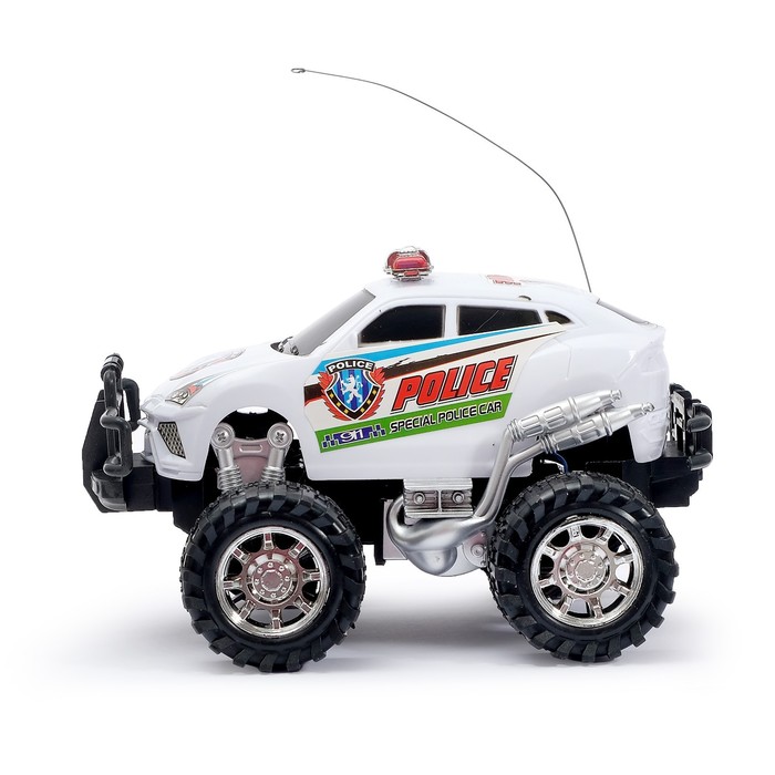 Машина радиоуправляемая "Патруль", работает от батареек