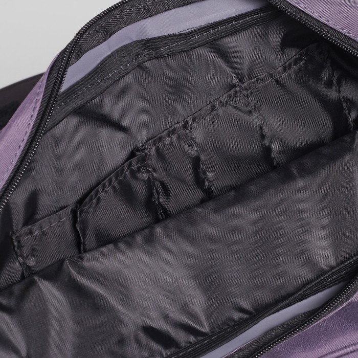 Сумка молодёжная на молнии "Морские узлы", 1 отдел, 1 наружный карман, цвет серый