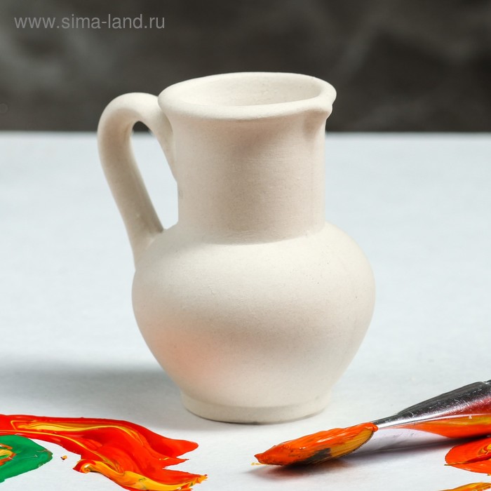 

Фигурка-раскраска "Кувшинчик", под роспись, 8 см