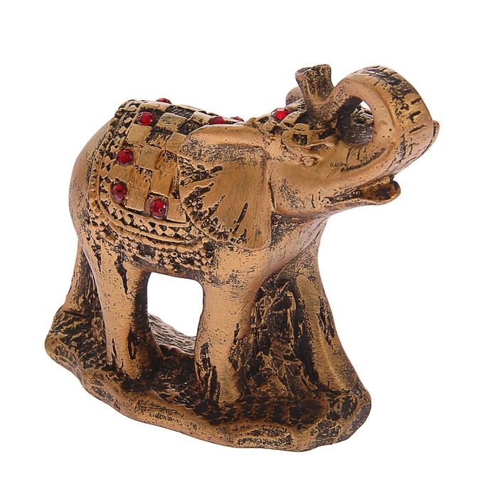 Сувенир "Слониха" малый, стразы
