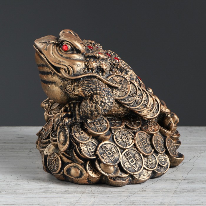 Копилка "Жаба на монетах"