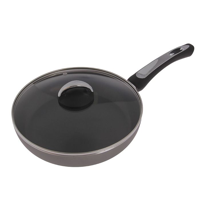 Сковорода 26 см President, стеклянная крышка