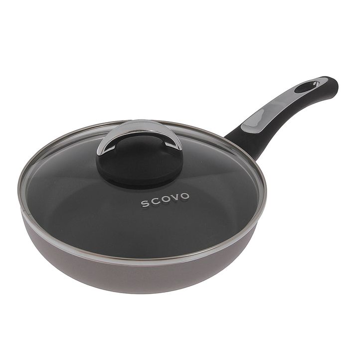 Сковорода 20 см President, стеклянная крышка