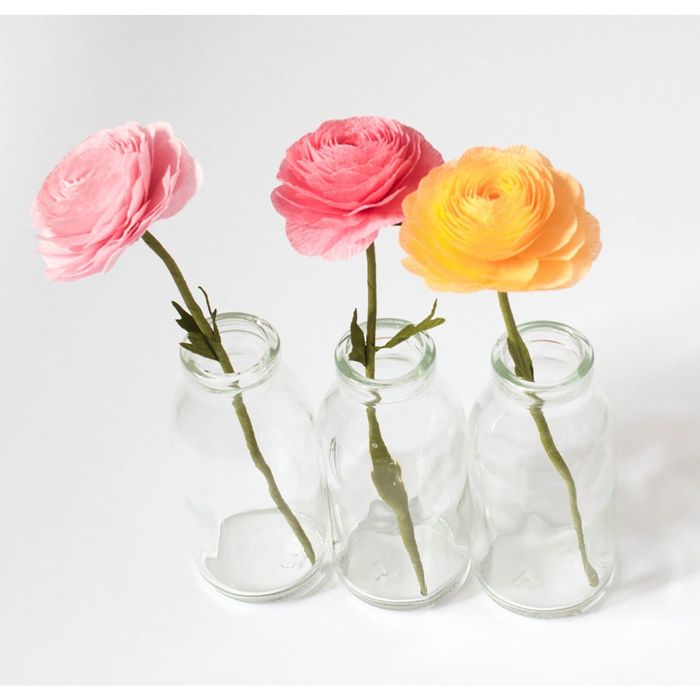 Бумага гофрированная, 974 "Карминно-жёлтая", 50 см х 2,5 м