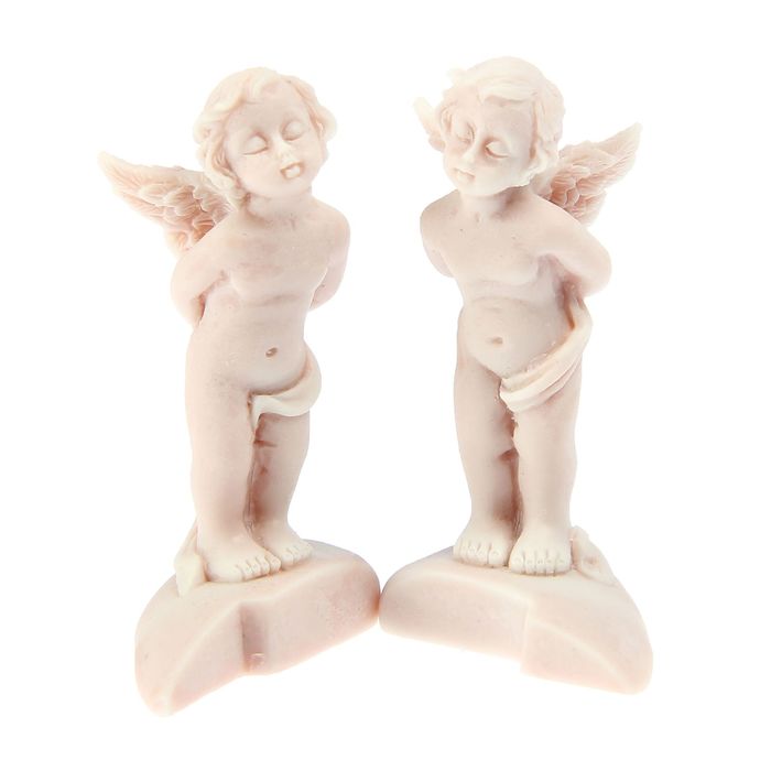 Сувенир "Амурчики на сердце", набор 2 шт.