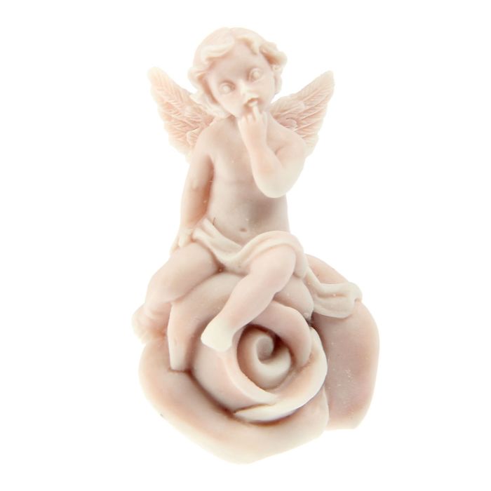 Сувенир "Амурчик на розе"