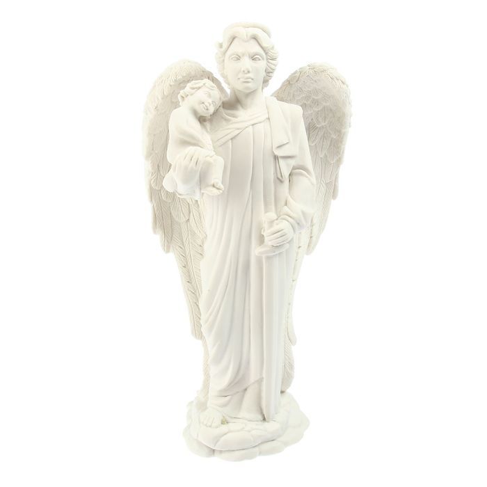 Сувенир "Ангел Хранитель с ребенком и мечом"