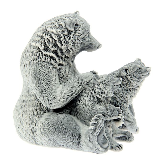 Сувенир "Медведица с медвежатами"