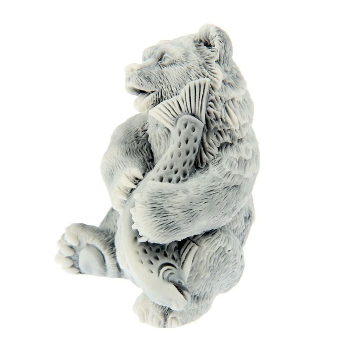 Сувенир "Медвежонок с рыбой", МИКС