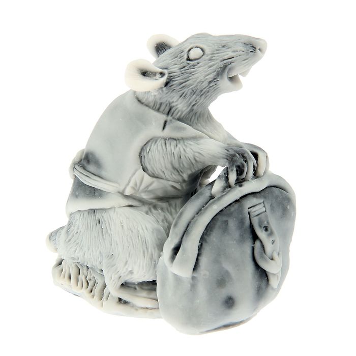 Сувенир "Крыса и кошелек"