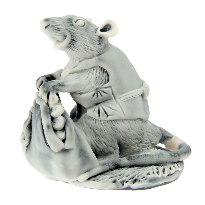 Сувенир "Крыса и кошелек"