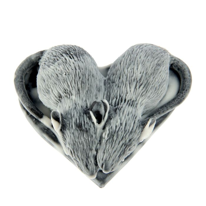 Сувенир "Влюбленная парочка крыс"