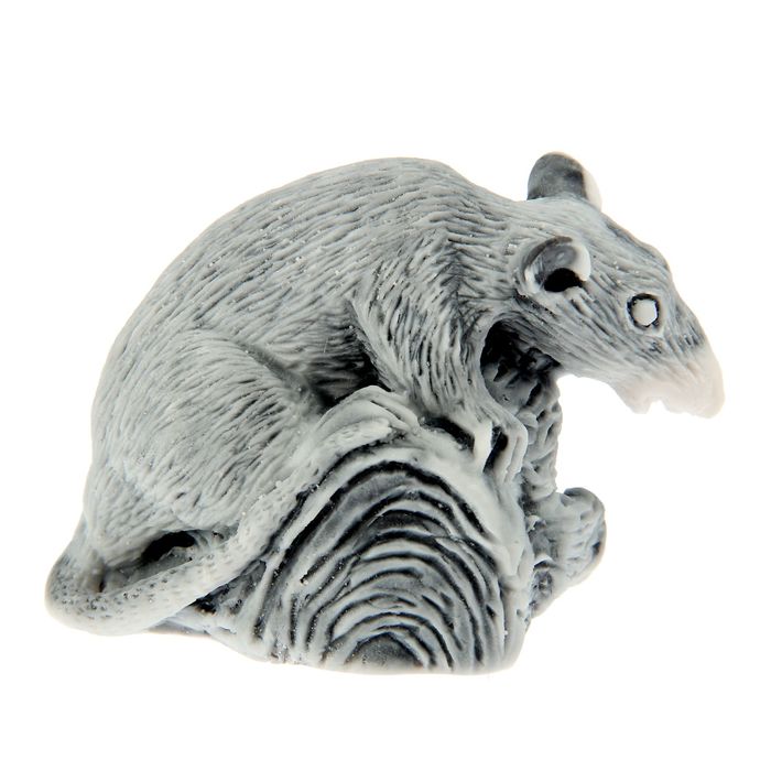 Сувенир "Крыса на бревне"