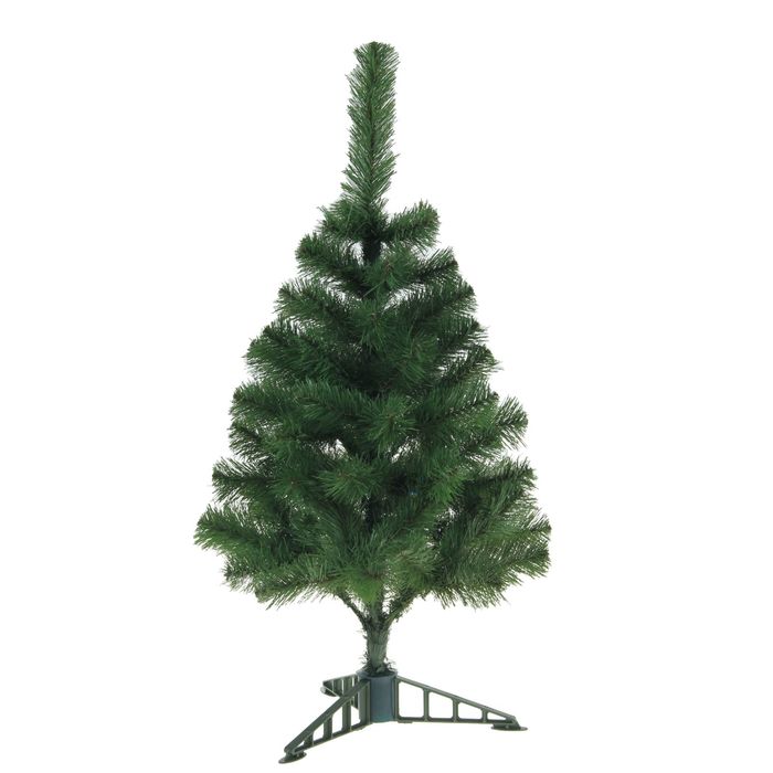 Ёлка искусственная "Уральская" 100 см, d нижнего яруса 50 см, 78 веток