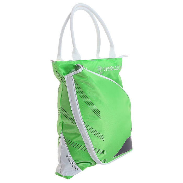 Сумка женская Tote Wimbledon, цвет чёрно-зелёный