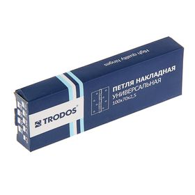 

Петля дверная TRODOS, 100х70х2.5 мм, цвет никель