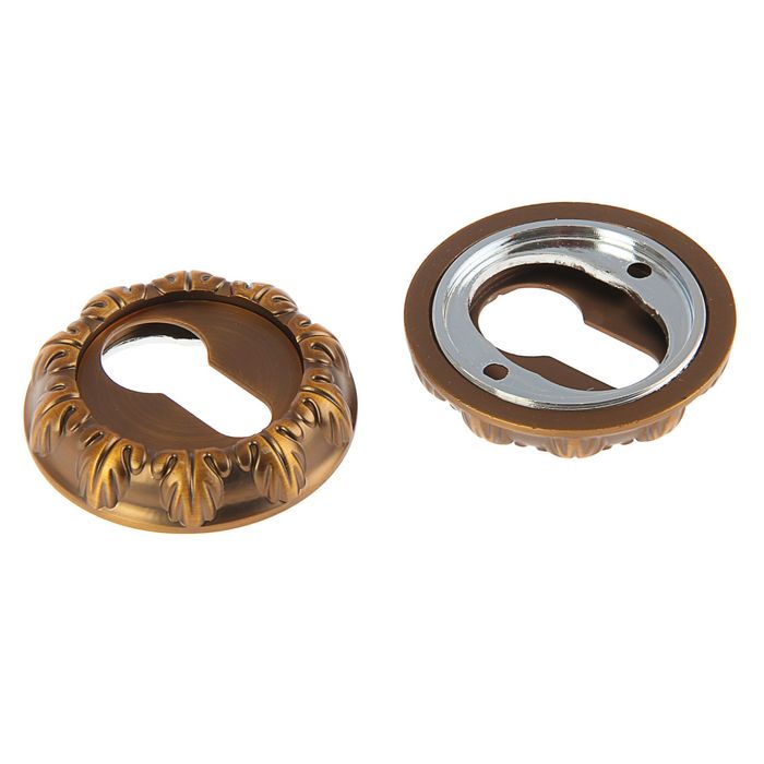 Накладка на цилиндр TRODOS Premium ET10 CF, цвет кофе