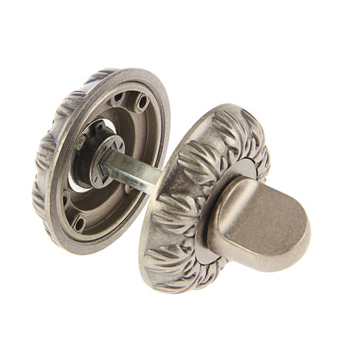 Ручка поворотная TRODOS Premium BK10 DAS, цвет античное серебро