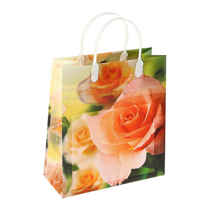 Пакет "Нежное прикосновение", мягкий пластик, 26 х 23 см, 140 мкм