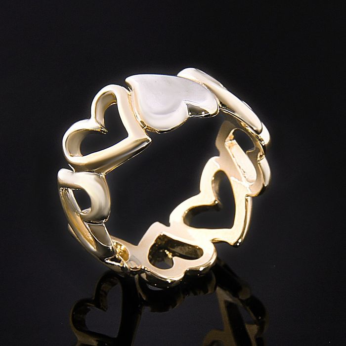 Кольцо "Котильон", размер 18, цвет золото