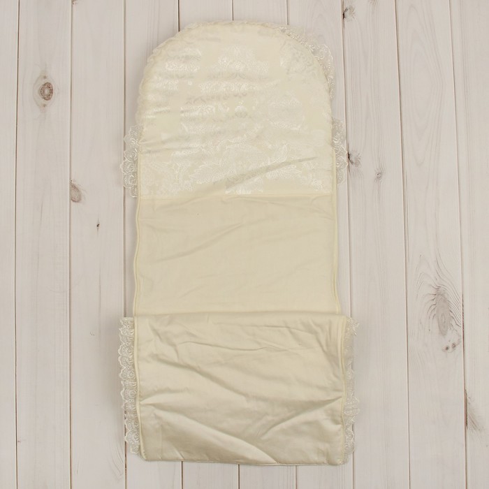 Конверт на молнии "Эдельвейс", размер 75х40 см, цвет молочный 11005