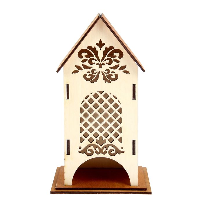 Основа для творчества чайный домик "Ажурный"