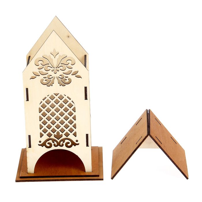 Основа для творчества чайный домик "Ажурный"