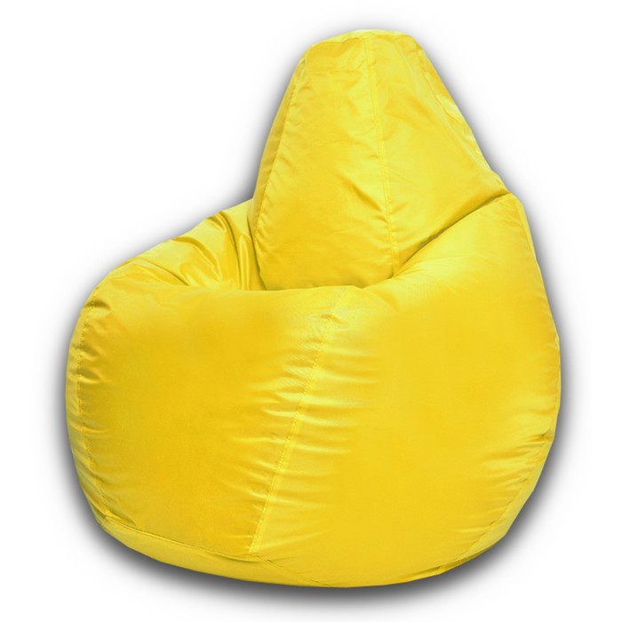 Кресло-мешок «Груша» Позитив, размер M, диаметр 70 см, высота 90 см, оксфорд, цвет жёлтый кресло мешок груша позитив размер m диаметр 70 см высота 90 см оксфорд цвет салатовый неон