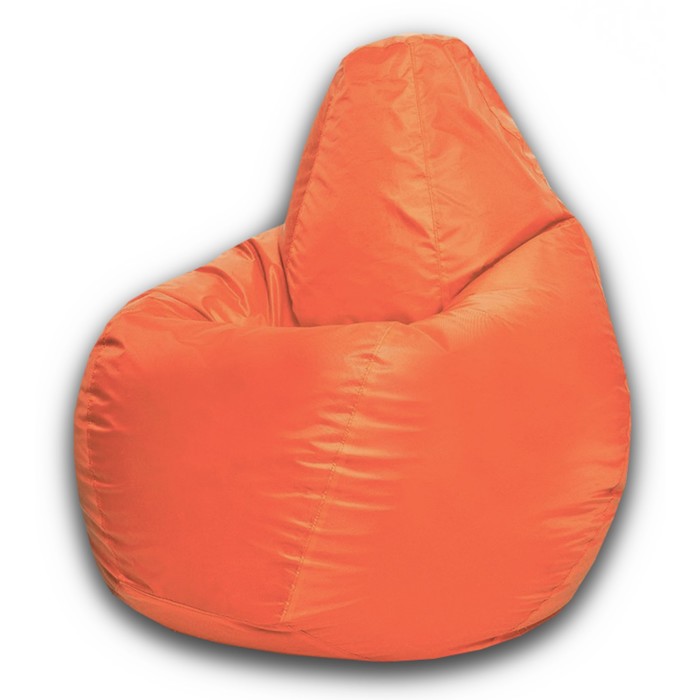 Кресло-мешок «Груша» Позитив, размер M, диаметр 70 см, высота 90 см, оксфорд, цвет оранжевый кресло мешок груша позитив размер m диаметр 70 см высота 90 см оксфорд цвет салатовый неон