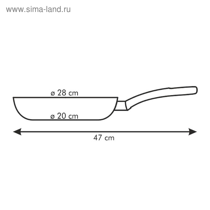 фото Сковорода tescoma presto, d=28 см