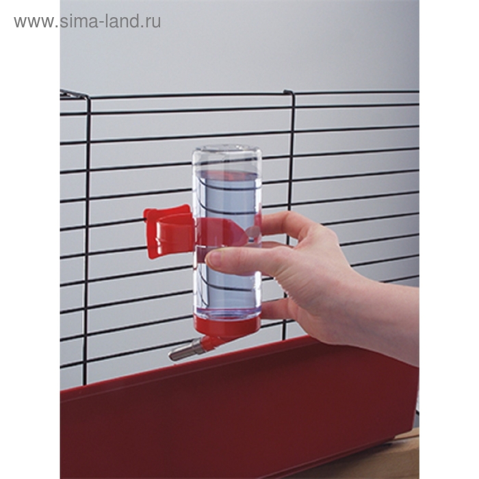  Автопоилка Ferplast 4660 Drinky для грызунов с крепежом, 75 мл, мини, микс цветов